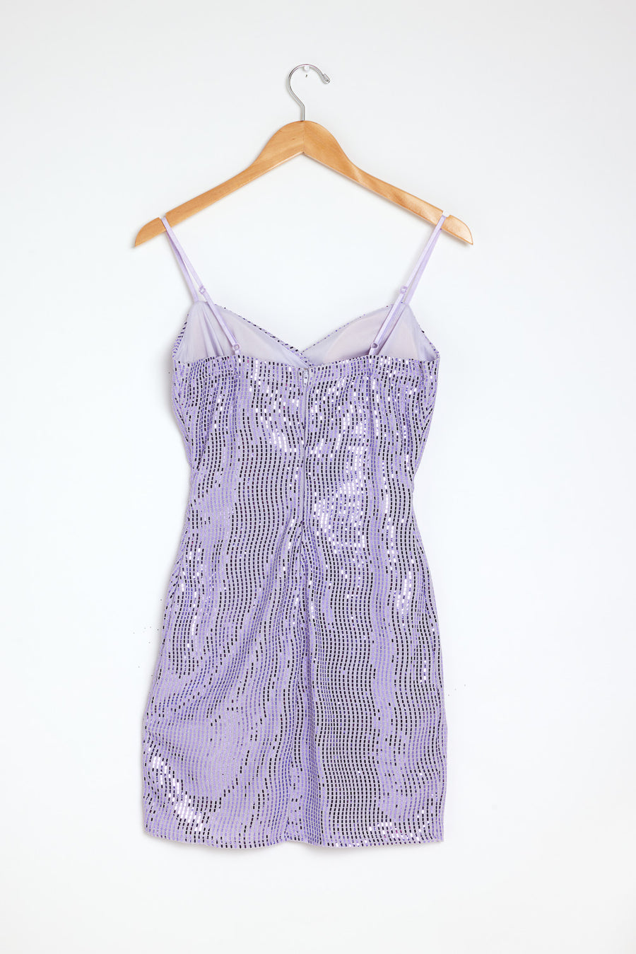 Lavender Sequin Dress - Trixxi Wholesale