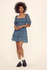 Slate Chiffon Dress - Trixxi Wholesale