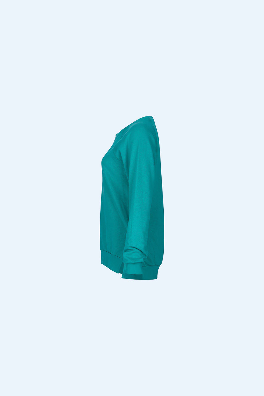 Teal Pullover Sweatshirt - Trixxi Wholesale