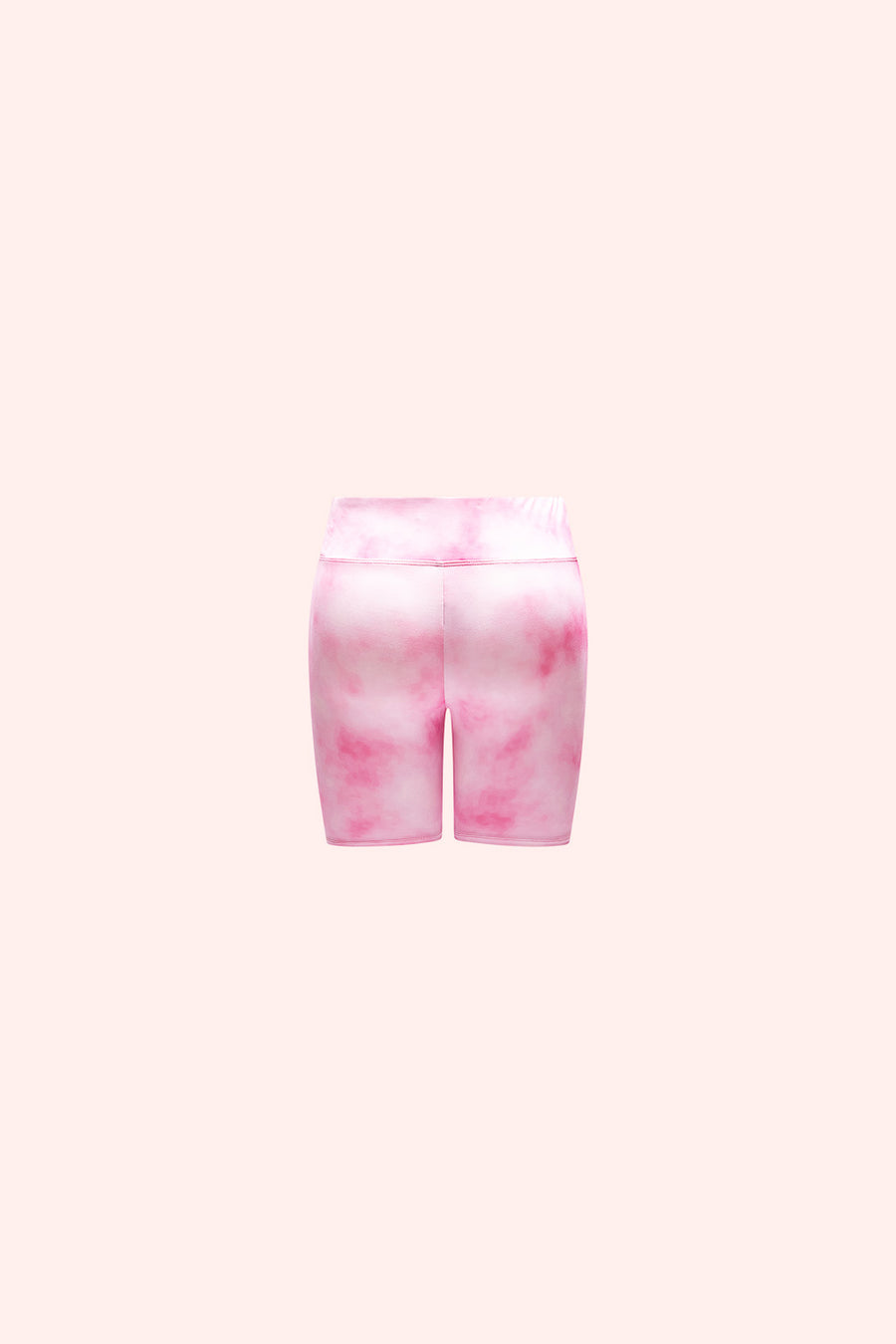 Pink Tie Dye Biker Shorts - Trixxi Wholesale